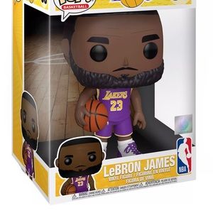 Funko POP! NBA: LA Lakers LeBron James (Purple Jersey) Vinyl Figure